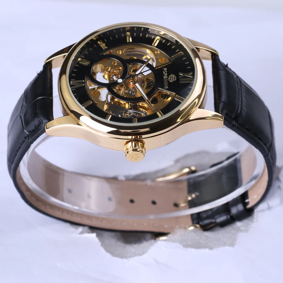 Часы наручные Forsining Мужские механические брендовые Роскошные в Королевском