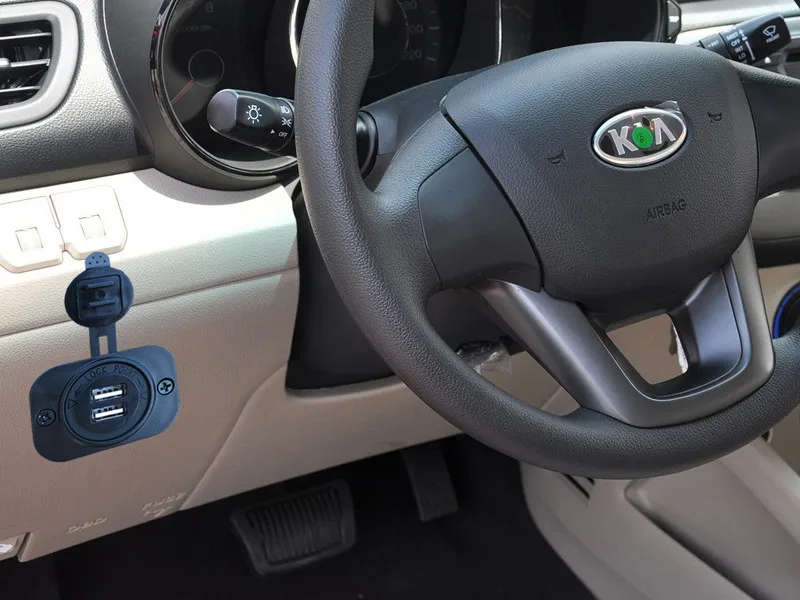 Разветвитель Прикуривателя с 2 USB-портами 12 В 5 1 А | Автомобили и мотоциклы