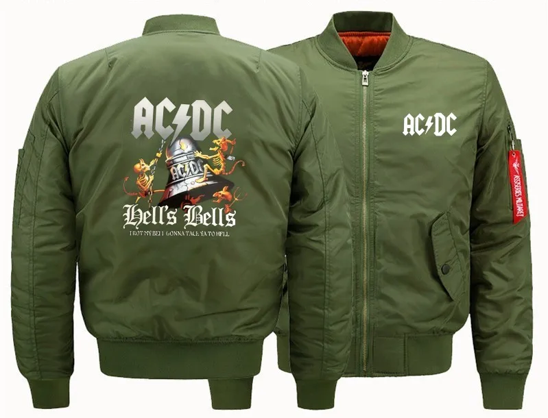США размер 2019 новая летная куртка ACDC Pilot высококачественная одежда для мужчин s Air
