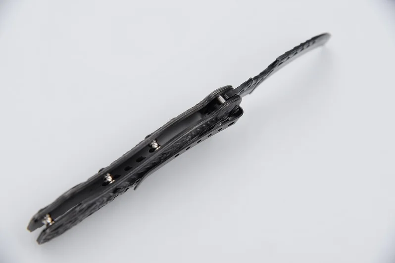 Складной нож JUFULE с призраком оригинальный дизайн лезвие 9Cr18MoV ручка 440C для кухни
