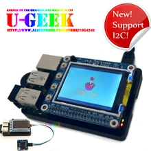 Поддержка I2C! Оригинальный дизайн UGEEK! 2 дюймовый ЖК TFT экран с 6