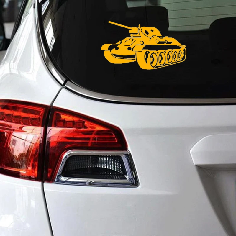 

Tank Auto Stickers 3D Vinyl Car Wrap for Auto Goods Decals Accessories Automovil Products Personality Motorcycle Cute Decoration