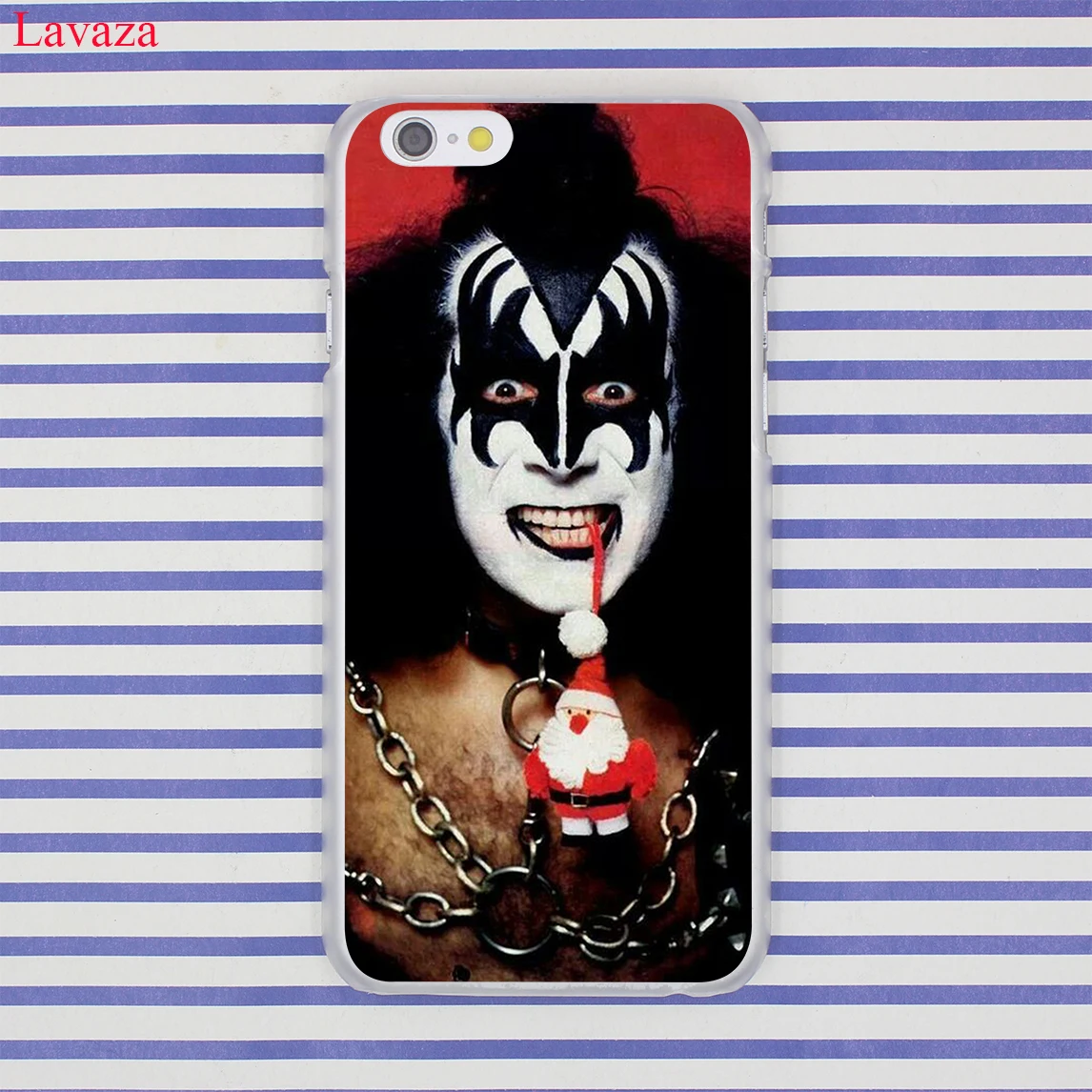 Жесткий чехол для телефона Lavaza Gene Simmons Kiss band iPhone XR XS X 11 Pro Max 10 7 8 6 6S 5 9 SE 4 8|phone cases|case