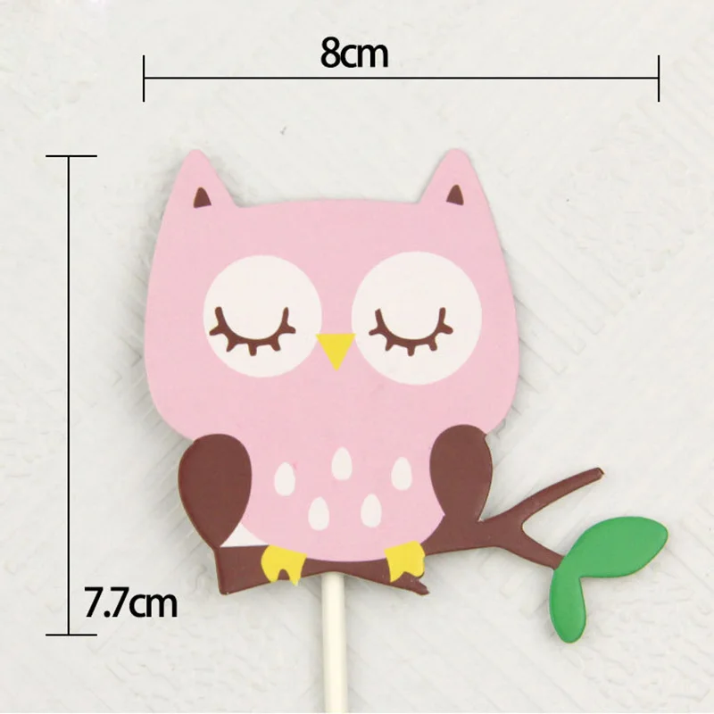 Это Топпер для кексов девочек новые розовые цветочные украшения девочек|Товары