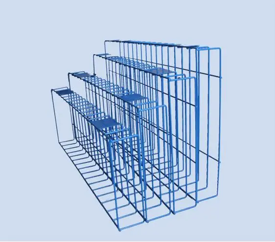 Железная проволочная корзина напольная полка для супермаркетов рекламная