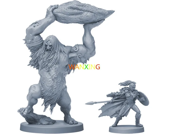 1/48 Scale Model Kit CMON Board Game Role Playing Blood Rage Resin Monster DIY Hobbies Toys For Children Free Shipping
