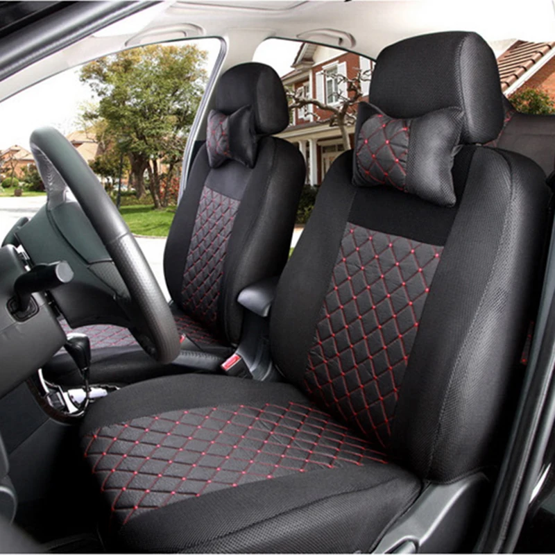 XWSN универсальный чехол для автомобильных сидений volkswagen polo vw 6r 9n passat b5 b6 b7 b8 golf 5 6