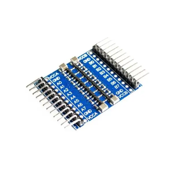10 шт. 8 channel 3.3 В-5 В 5 В-3.3 IIC UART SPI TTL два- способ изогнутая игла модуль преобразования