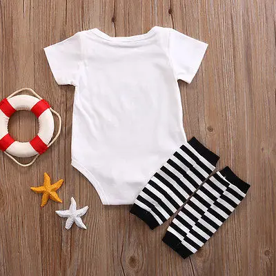 2017 Одежда для новорожденных девочек и малышей Комплект Камера печати Топы