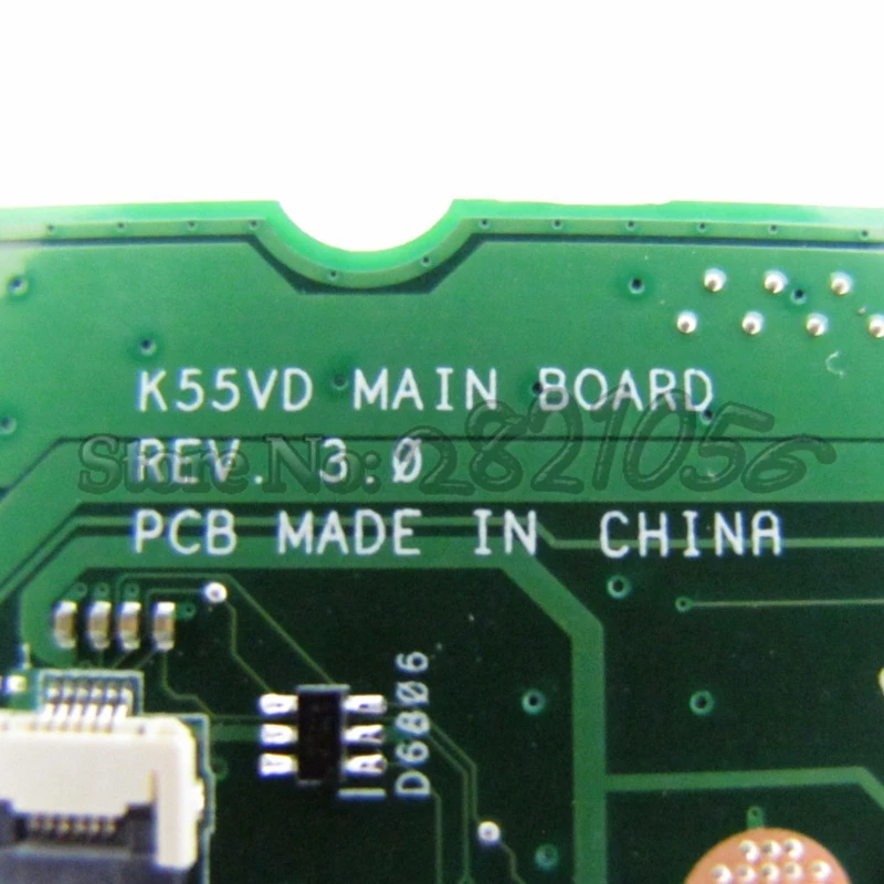 Материнская плата NOKOTION для ноутбука Asus K55VD материнская ПК REV3.0 60 N89MB1300 B02 HM76