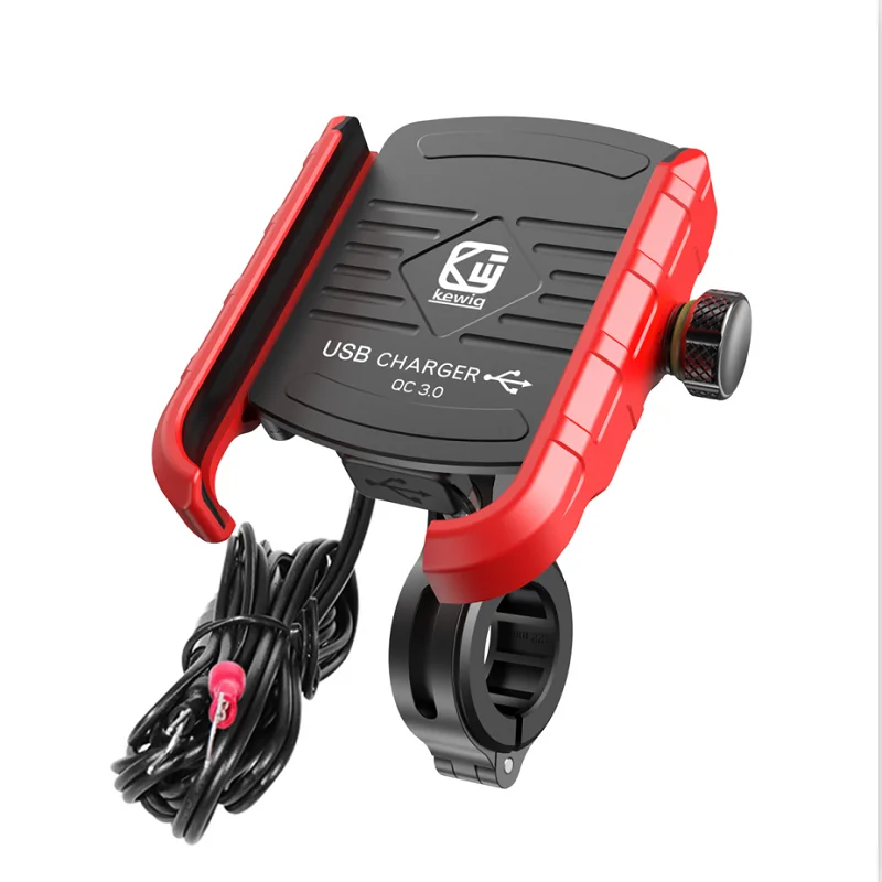 Новый держатель для телефона мотоцикла с QC 3 0 USB быстрое зарядное устройство