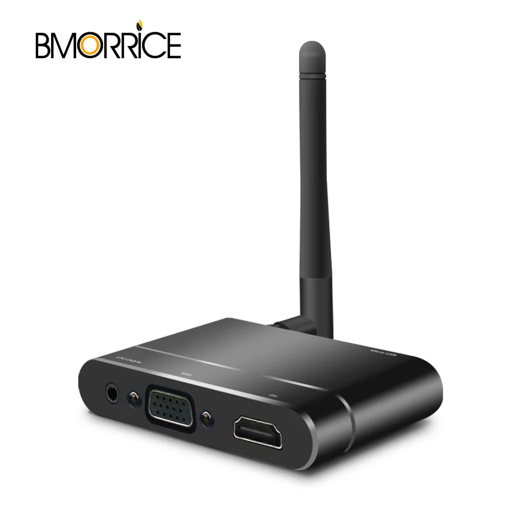 MiraScreen для X6W беспроводной дисплей приемник 1080P WiFi зеркальная коробка HD VGA Miracast Airplay