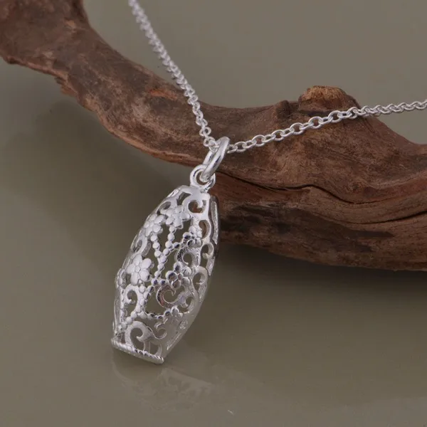 Оптовая продажа высокое качество серебряные модные украшения цепи ожерелье