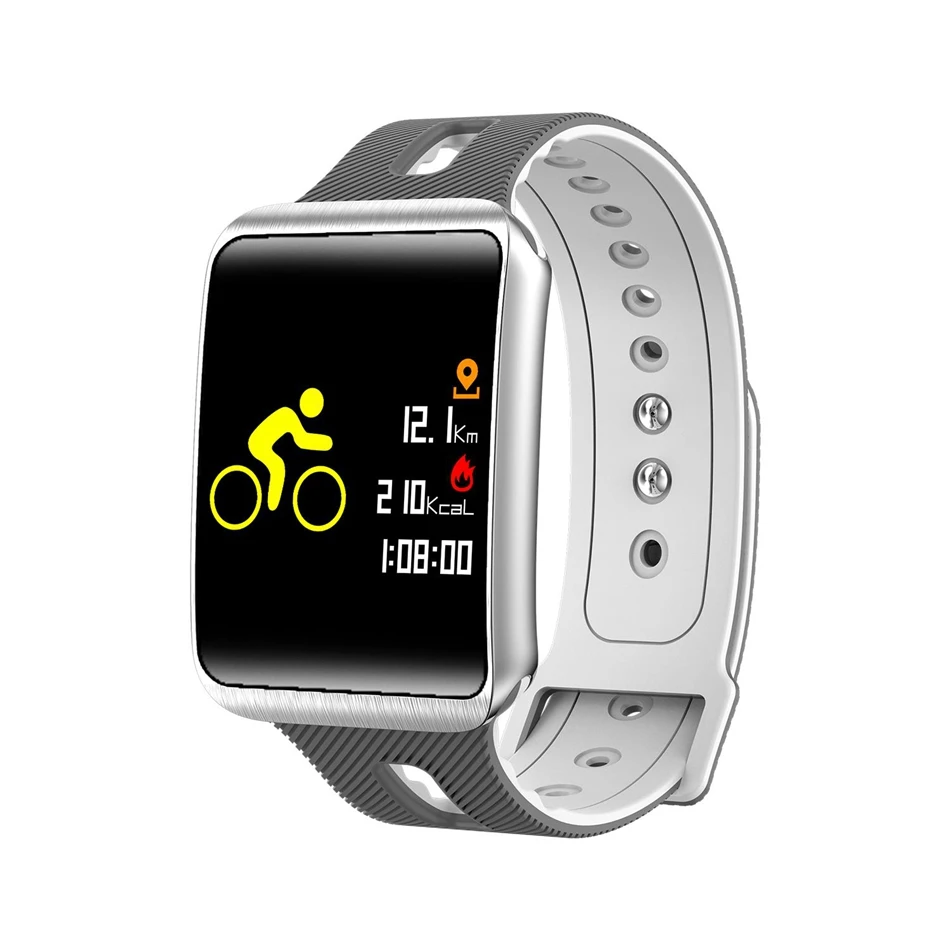 2018 Smartwatch OLED Color Screen IP67 Waterproof Smart Watch Heart Rate Blood Pressure Monitor Fitness Sports Bracelet Fashion |