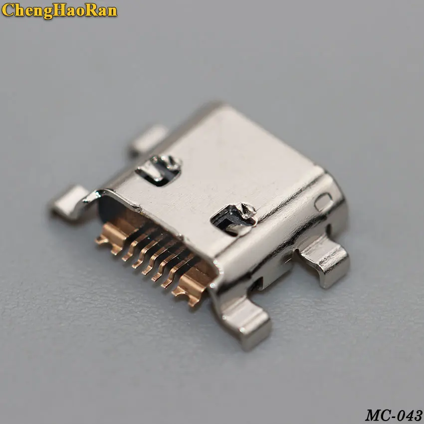 ChengHaoRan 10 шт. для samsung S3 S4 MINI I8190 S7562 s7560 S7268 S7582 S7562i micro usb разъем для зарядки