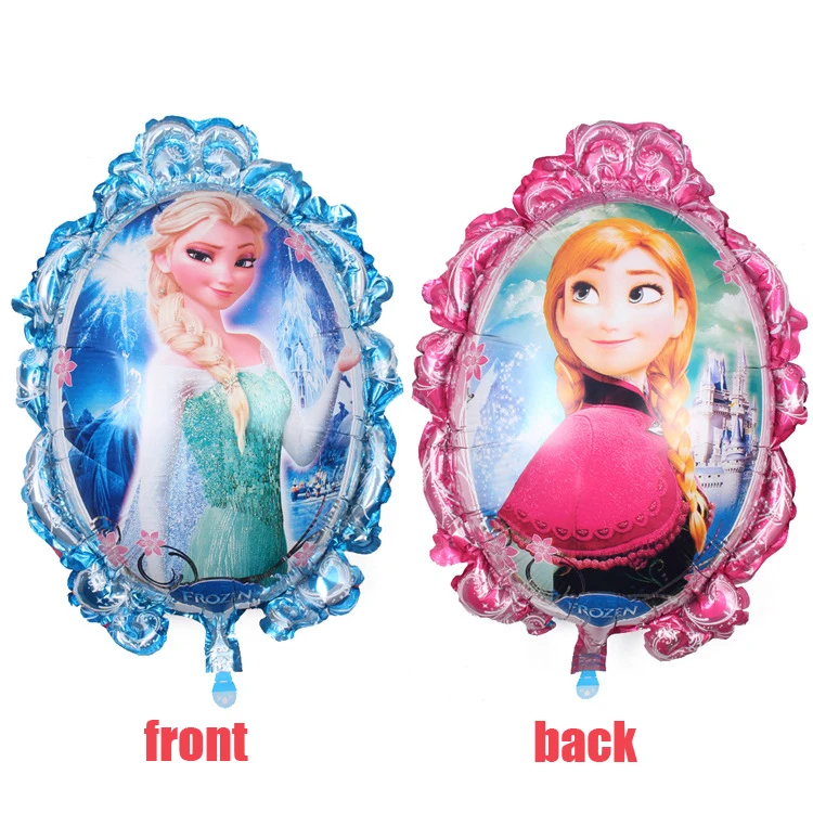 20pcs 65x52cm Double-side Different Princess Mickey Minnie Foil Balloons Globos Wedding Birthday Party Decor Girl Mirror Ballons | Дом и сад
