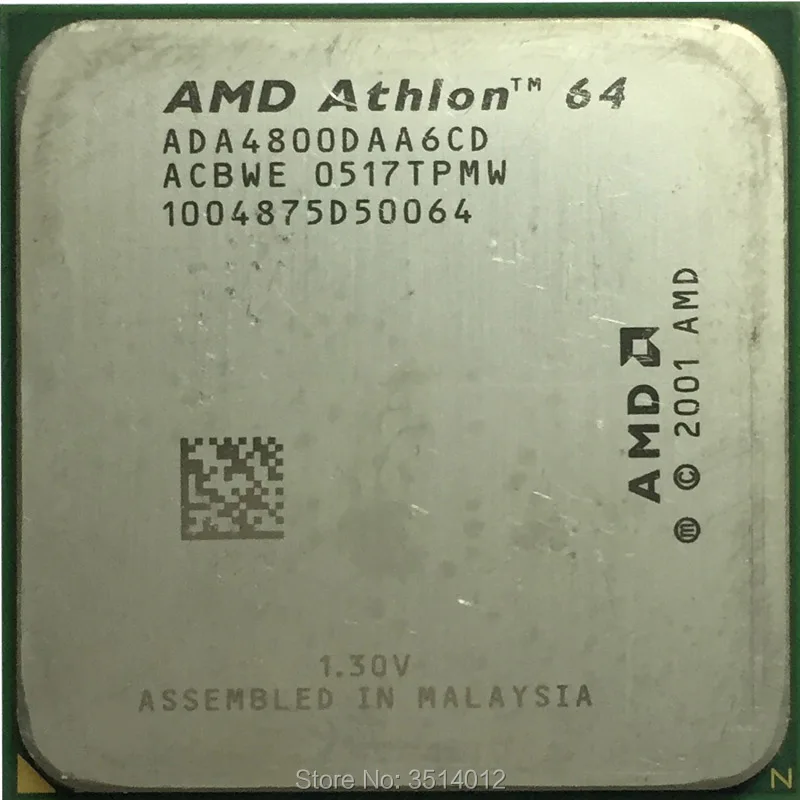 Двухъядерный процессор AMD Athlon 64 X2 4800 + 2 4 ГГц ADA4800DAA6CD разъем 939|athlon x2|athlon x2 4800socket 939 |