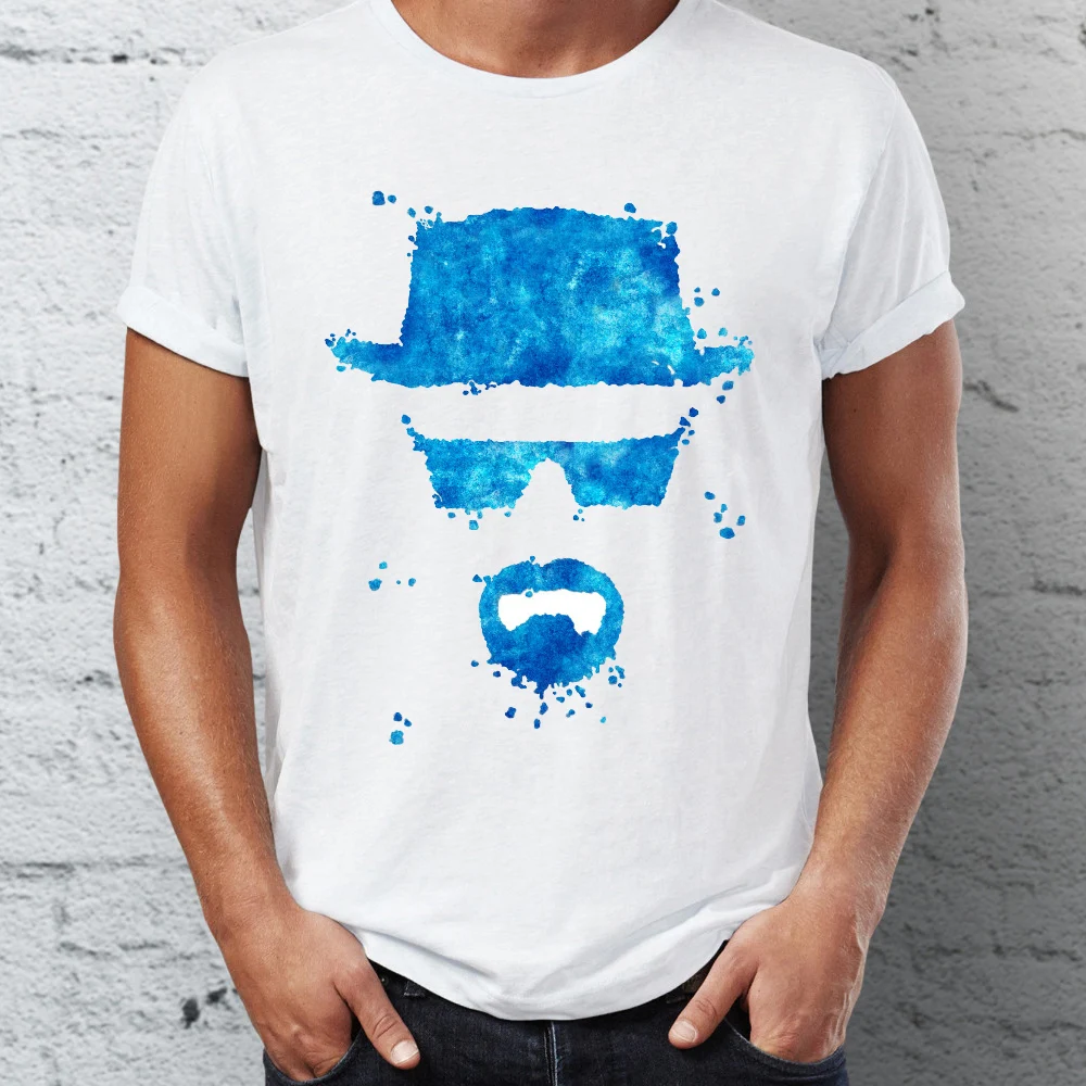 Мужская футболка с принтом Breaking Bad Iceberg Heisenberg Awesome | одежда