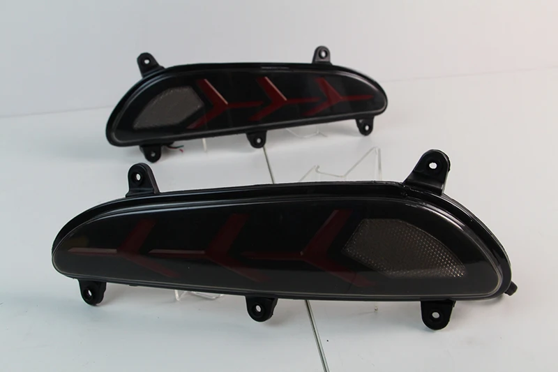 Автомобильная проблесковая 1 комплект светодиодный задний светильник бампер