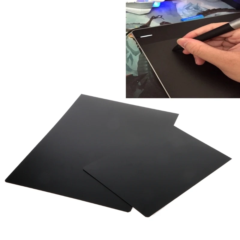 Фото Графитовая Защитная пленка для экрана планшета Wacom цифровой графический Рисунок №3