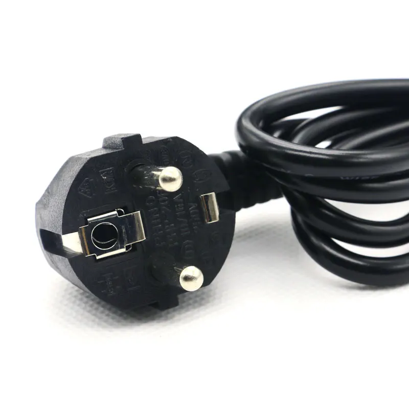 Портативный 3 зубчатый 1 5 м кабель питания с европейской вилкой для Dell Lenovo ASUS HP ACER