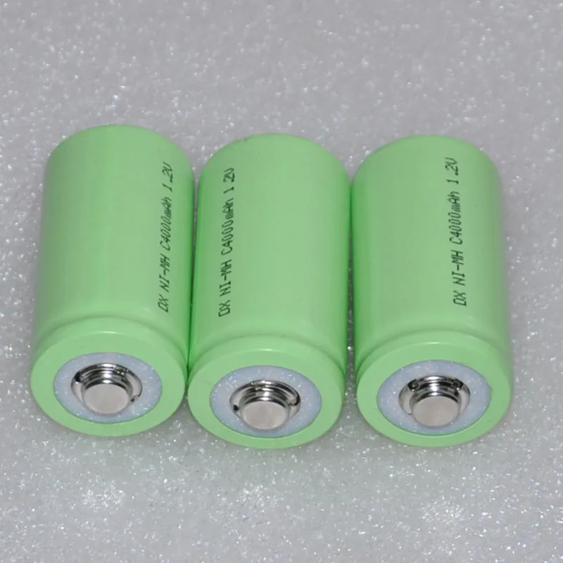 30% 3pcs 1,2 v аккумуляторная Металл-гидридных или никель-металл-гидридного аккумулятора 4000 мА/ч, C Размеры LR14 R14 сотовый телефон для фонарь и игрушки часы