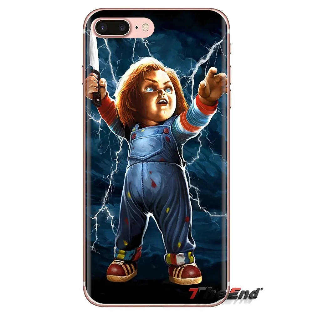 Кукла Чаки Crazy Charles Lee Ray для LG Spirit Motorola Moto X4 E4 E5 G5 G5S G6 Z Z2 Z3 G2 G3 C Play Plus мини чехол