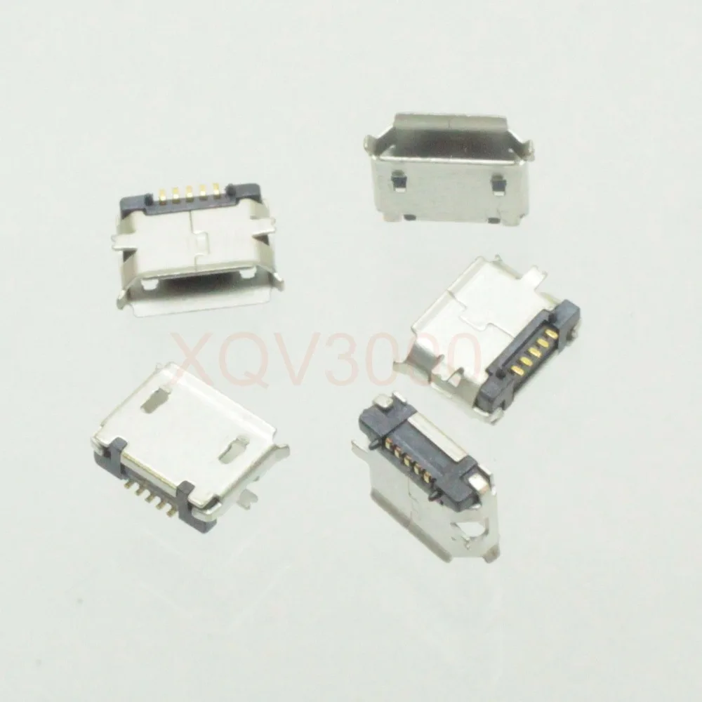 10 шт. USB Micro Type-B 5pin гнездовой разъем SMD SMT поверхностного монтажа | Обустройство