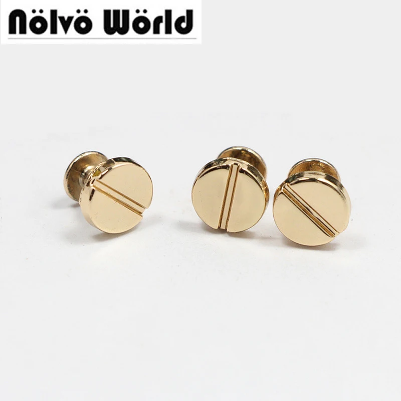 50 шт. металлические заклепки для кожаных ремней 4 цвета 10 х6 мм|leather belt for bags|belt bagfor