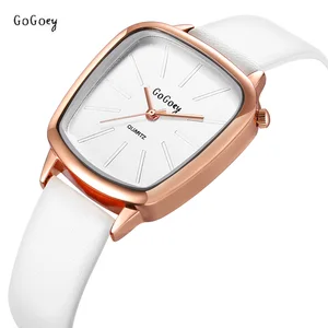 GOGOey Лидирующий бренд, повседневные женские кварцевые часы со стразами, женские модельные часы, студенческие наручные часы для девушек, Relojes Mujer 160