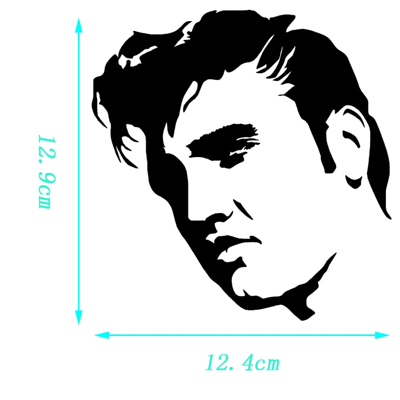 Модные наклейки Elvis Presley виниловые для стайлинга автомобиля водонепроницаемые