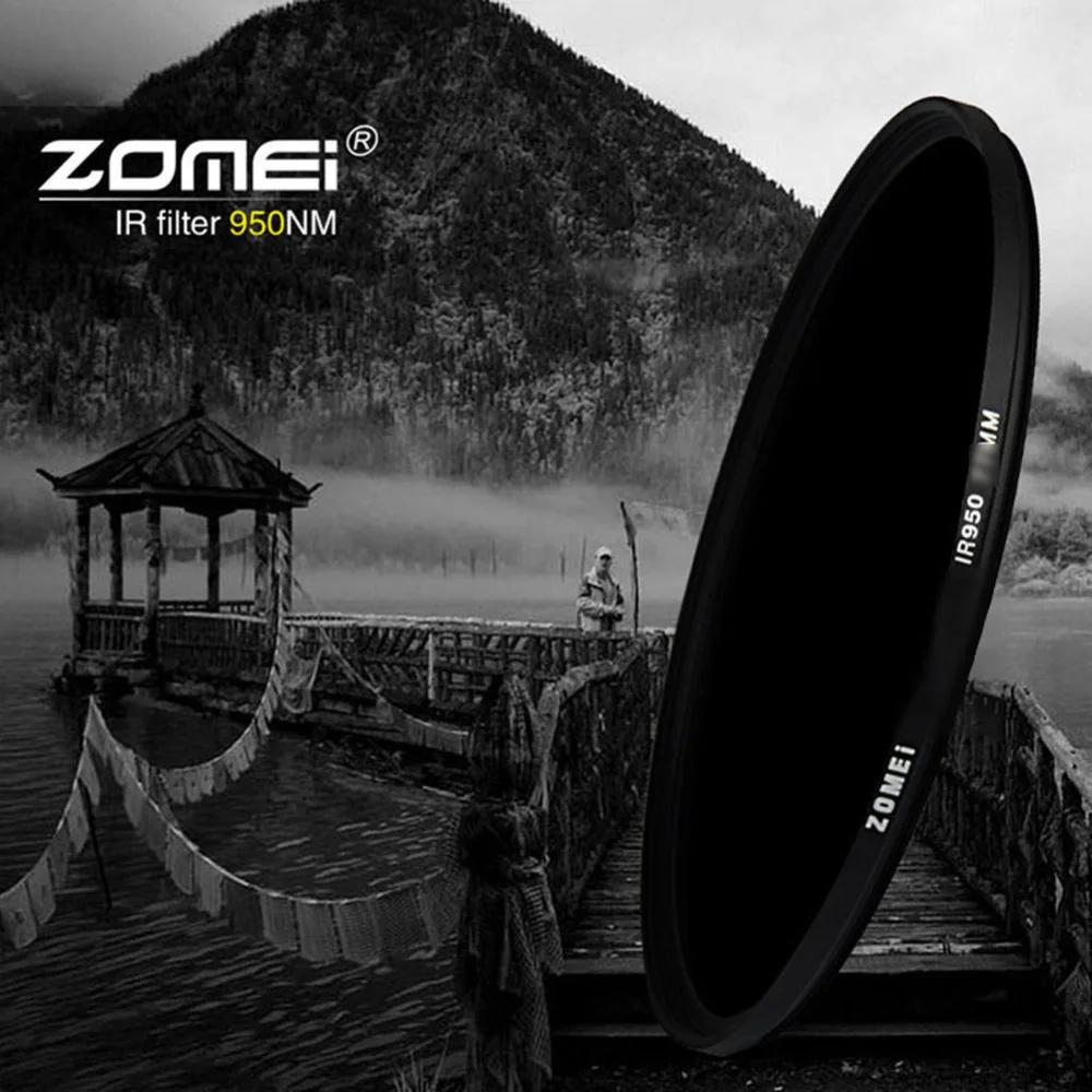 ИК-фильтр Zomei 55 мм оригинальный рентгеновский стеклянный инфракрасный фильтр для