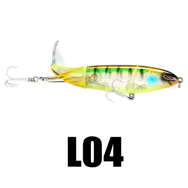 SeaKnight SK050 Whopper Plopper набор рыболовной приманки 7 шт. 13 г 19 г 39 г Topwater приманка жесткая Приманка VMC крючок Карп Seabass рыболовные снасти - Цвет: Прозрачный
