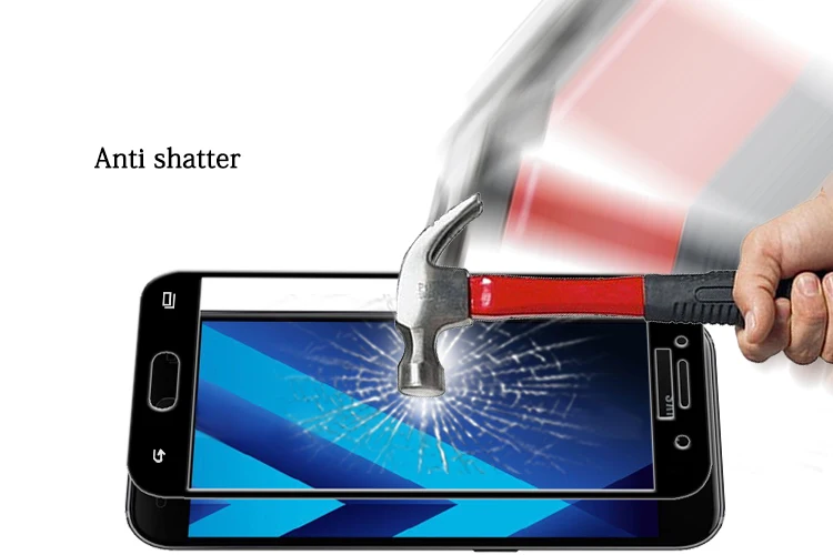 Hot sale 3D Curved Edge premium Glass protective film for Samsung Galaxy A5 2017 A520 Full Cover tempered glass protector films | Мобильные