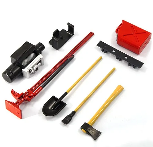 

Decorative Tools Set For RC4WD D90 D110 AXIAL SCX10 WRAITH