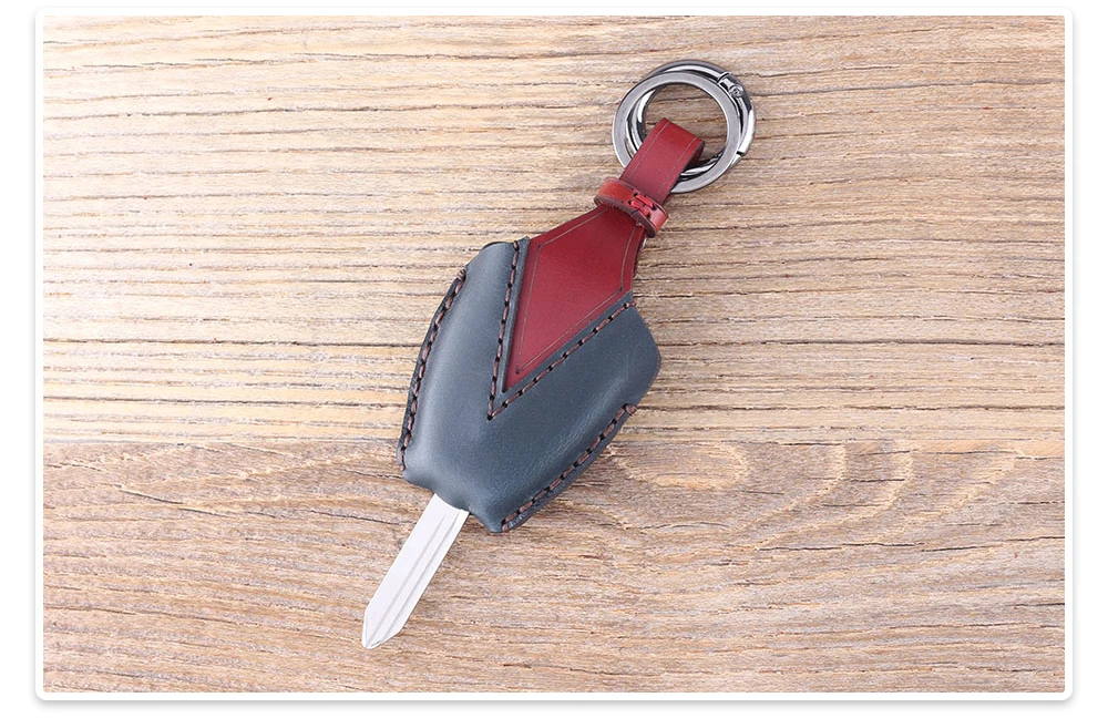 KEYYOU 3 кнопки кожаный чехол для ключа автомобиля чехол для Chrysler Jeep для Dodge Ram 1500 Калибр Nitro Ram 2500 3500 крышка ключа
