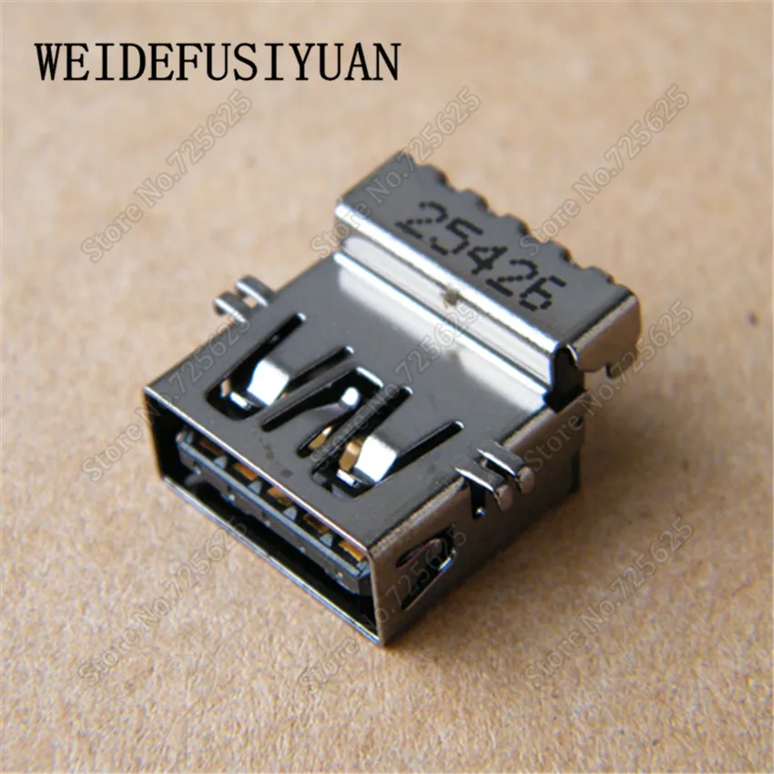 10pcslot usb 3 0 female port jack socket connector for lenovo thinkpad t440 t440s t450 t450s t460 t460s l450 l470 free global shipping