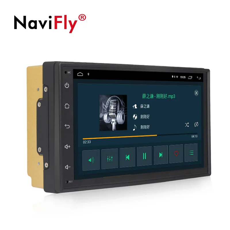 NaviFly 32G rom Android 9,1 автомобильный fm-радио USB кассета для Nissan Toyota peugeot KIA Автомобильный мультимедийный с wifi 4G SWC RDS BT DVR