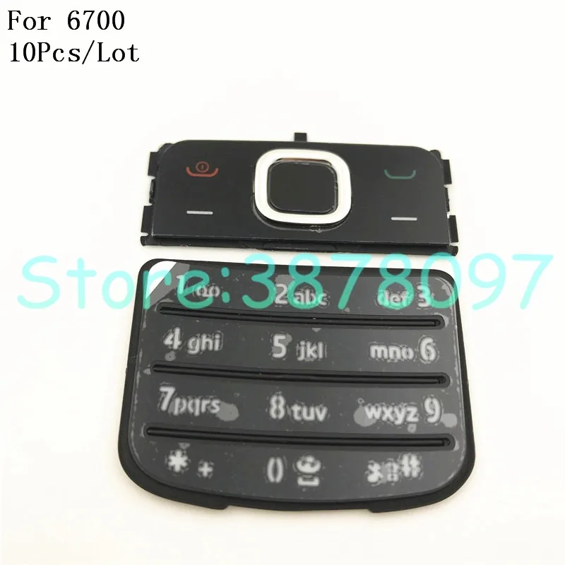 10 шт./лот Новинка для Nokia 6700 6700C Классическая клавиатура в корпусе мобильный