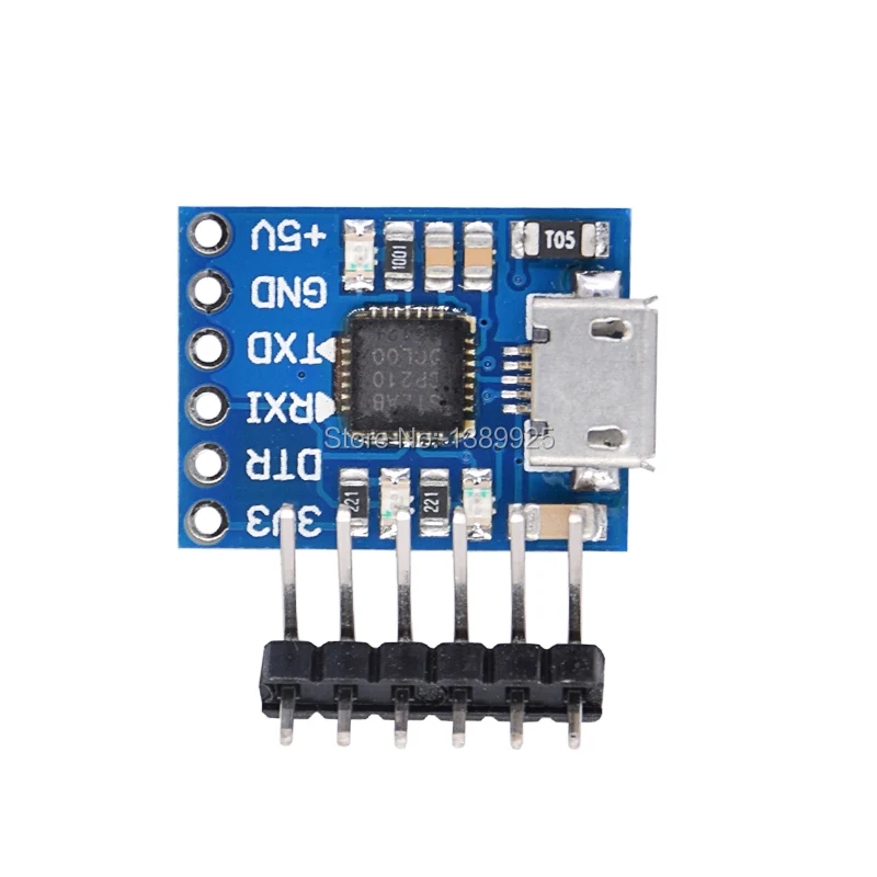 CJMCU CP2102 MICRO USB to UART TTL Module 6Pin Serial Converter Uart STC Replace FT232 For Arduino | Электронные компоненты и