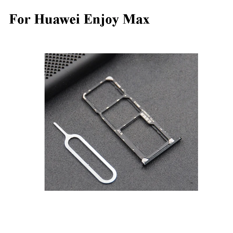 Для Huawei Enjoy Max Nano Sim + лоток для карт памяти Micro SD слот держатель части разъема EnjoyMax 7