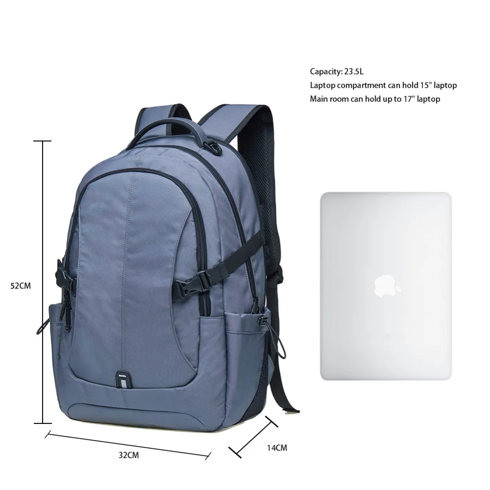Рюкзак KAUKKO Мужской для ноутбука 15 дюймов|backpack brand|backpack fashionbrand backpack |
