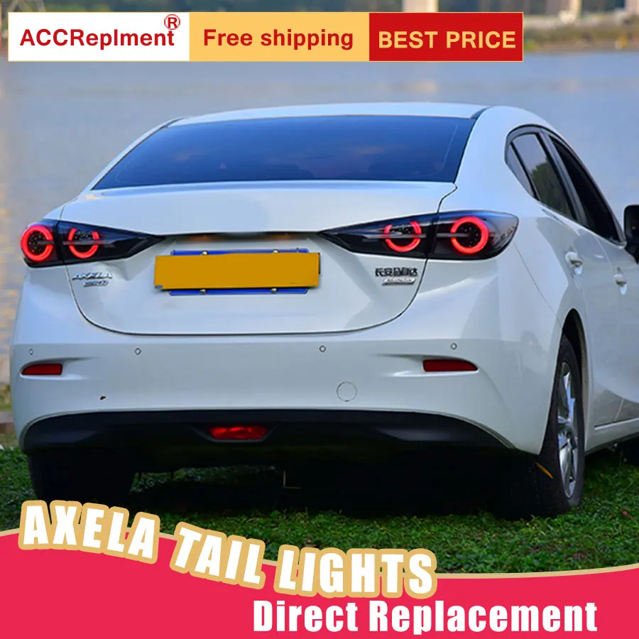 Новый светодиодный фонарь светильник s в сборе для Mazda 3 Axela 2014-2018 задний
