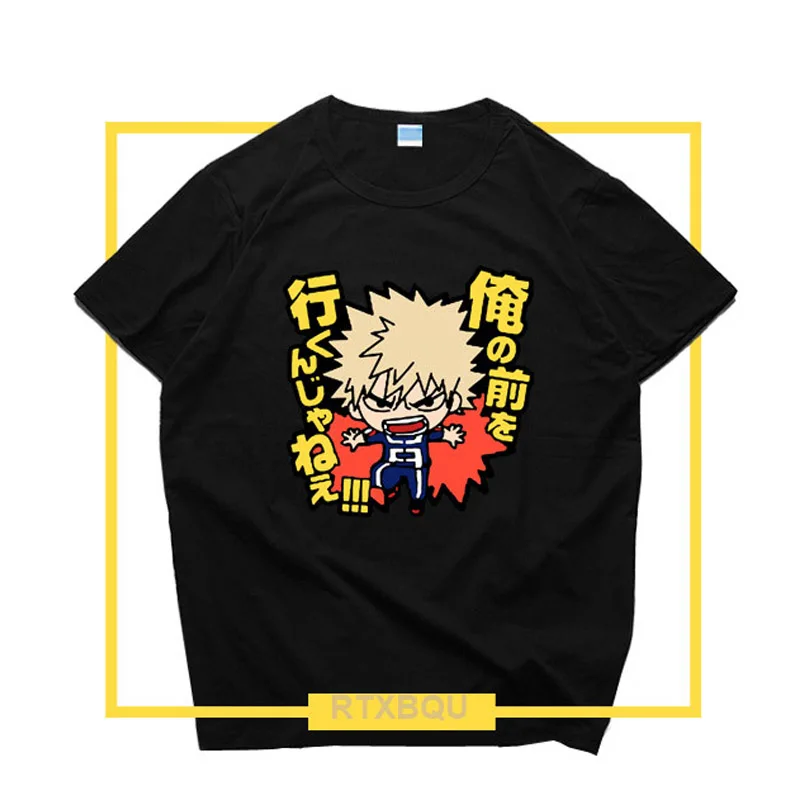 Футболка Boku с героями аниме Моя геройская академия футболка izuku midoriya для мужчин и
