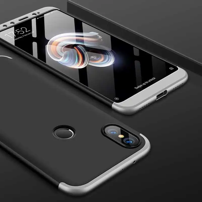 Silver Black Mokoe mi модный противоударный мягкий чехол с рисунком личи для Xiaomi mi A2 mi 6x, чехол для Xiaomi mi A2 mi 6x, чехол для телефона - Цвет: Silver Black