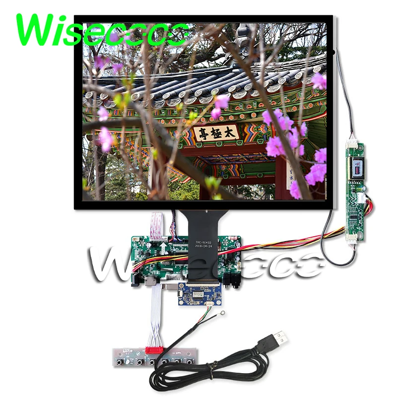 LQ150X1LG81 ЖК дисплей 15 дюймов tft 1024x768 экран для pos машины с HDMI VGA DVI управление доска