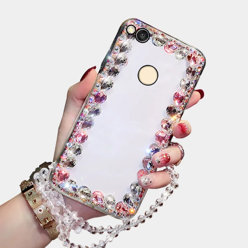 Подходит для HUAWEI P9lite Роскошная вспышка бриллиант телефон Жесткий Чехол|Бамперы| |