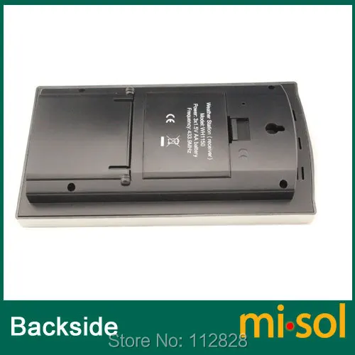 Бесплатная доставка 1 единица беспроводной метеостанции с датчиком температуры