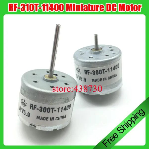 10 шт. RF-310T-11400 миниатюрный двигатель постоянного тока 3 V-6 V вентилятор/Динамо мотор 310 мотор