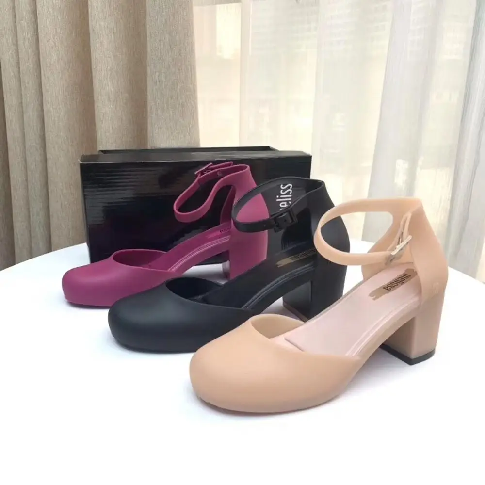 Melissa/женские босоножки на платформе в римском стиле танкетке и высоком каблуке с